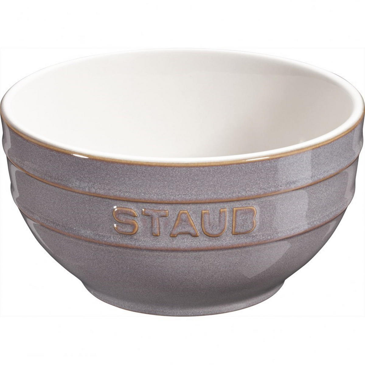 SCHÜSSEL Graphit 14/14/7.5 cm 405081480 - Graphitfarben, Keramik (14cm) - Staub