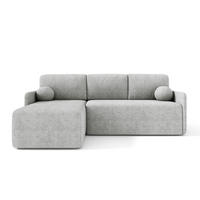 ECKSOFA Bloom Grau Bouclé - Grau, Textil (212/142cm) - Selsey