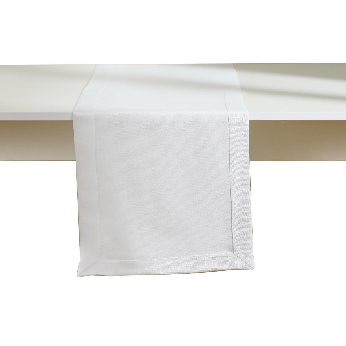 TISCHLÄUFER Sausa - Silberfarben, Textil (180/35/1cm) - home&you