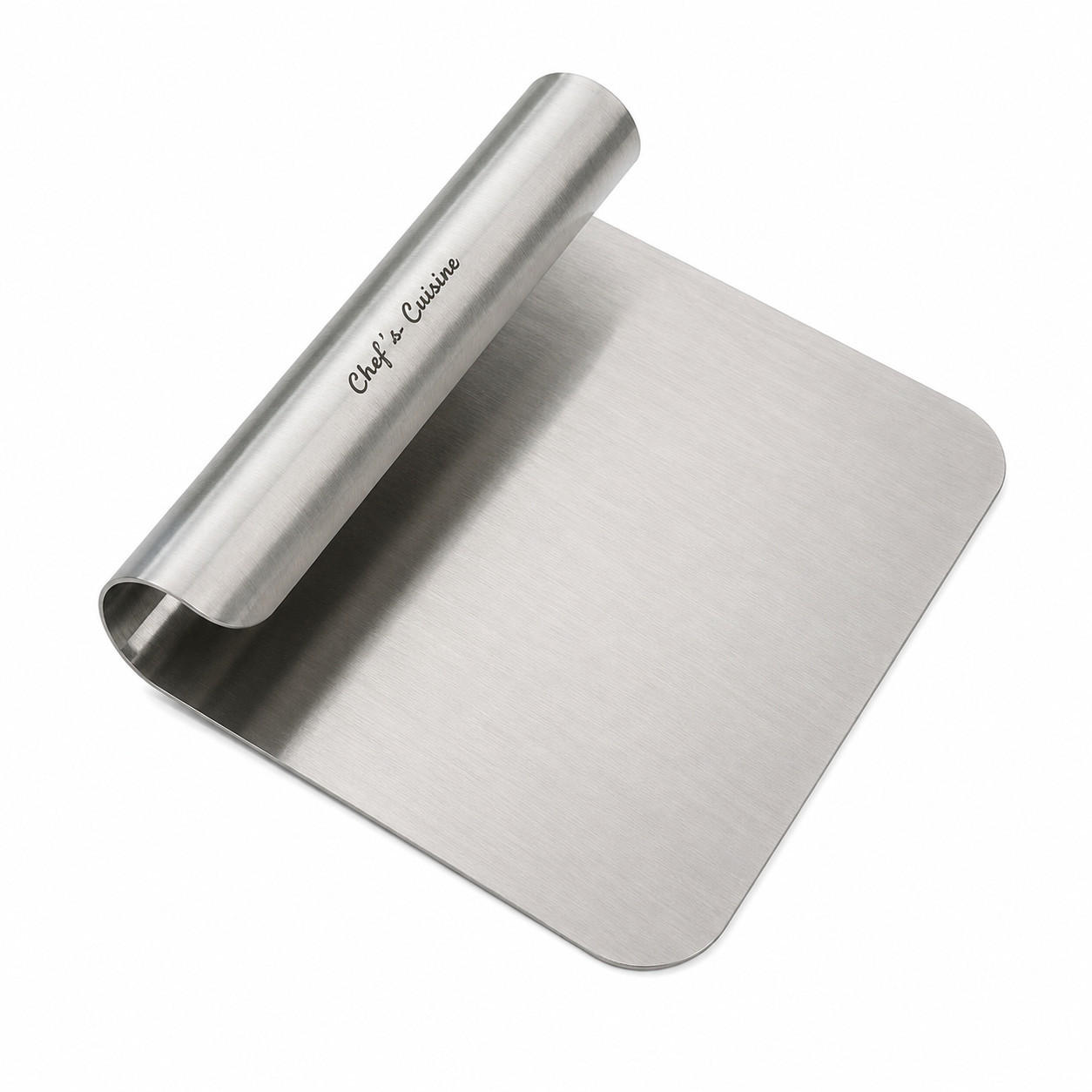 GEMÜSESPACHTEL, Gemüseschaufel, Teigspachtel rostfreies Edelstahl in GASTRO Qualität 14 x 12 cm - Grau, Paraffin (14/5.5/12cm) - HH Haushalt