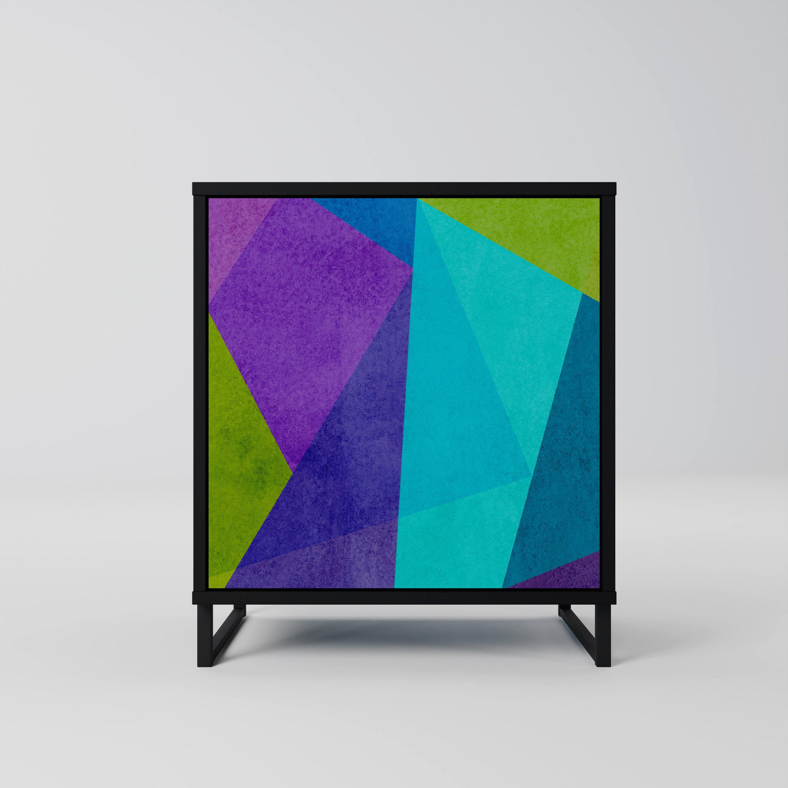 SpaceRebels Sideboard Schwarz 57.5x67.5x42 cm