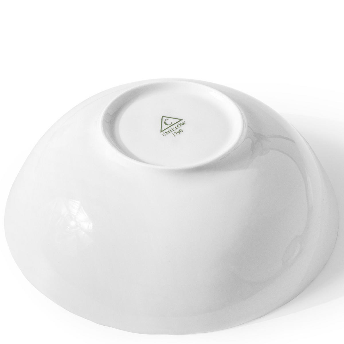 SALATSCHÜSSEL CMIELOW SOFIA aus Porzellan - Weiß, Keramik (17/17/6.6cm) - KONSIMO®