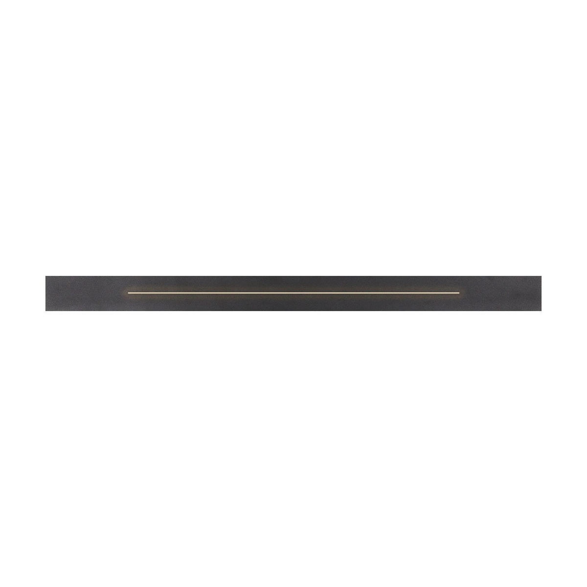 LED-WANDLEUCHTE Luminaire 60/5/4 cm - Schwarz, Metall (5/4/60cm) - ZMH