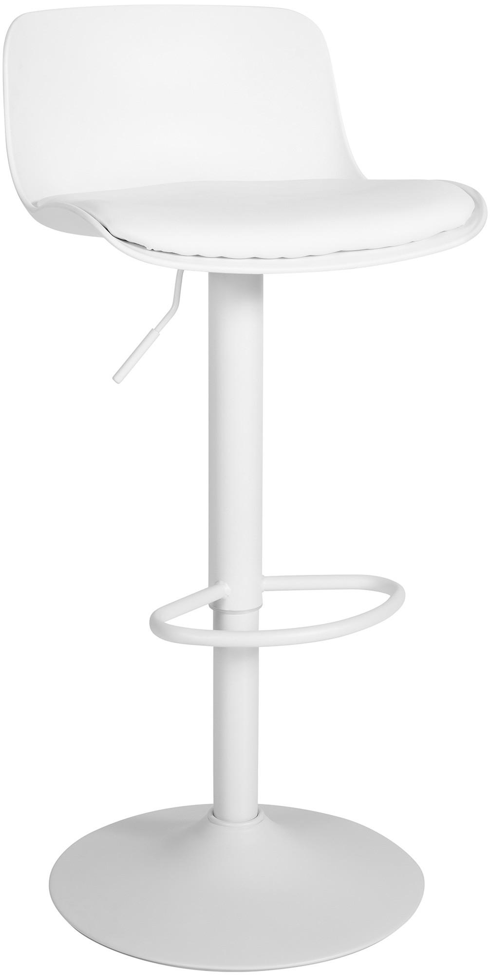 Deluke Barhocker Weiß 43.5x75x46 cm