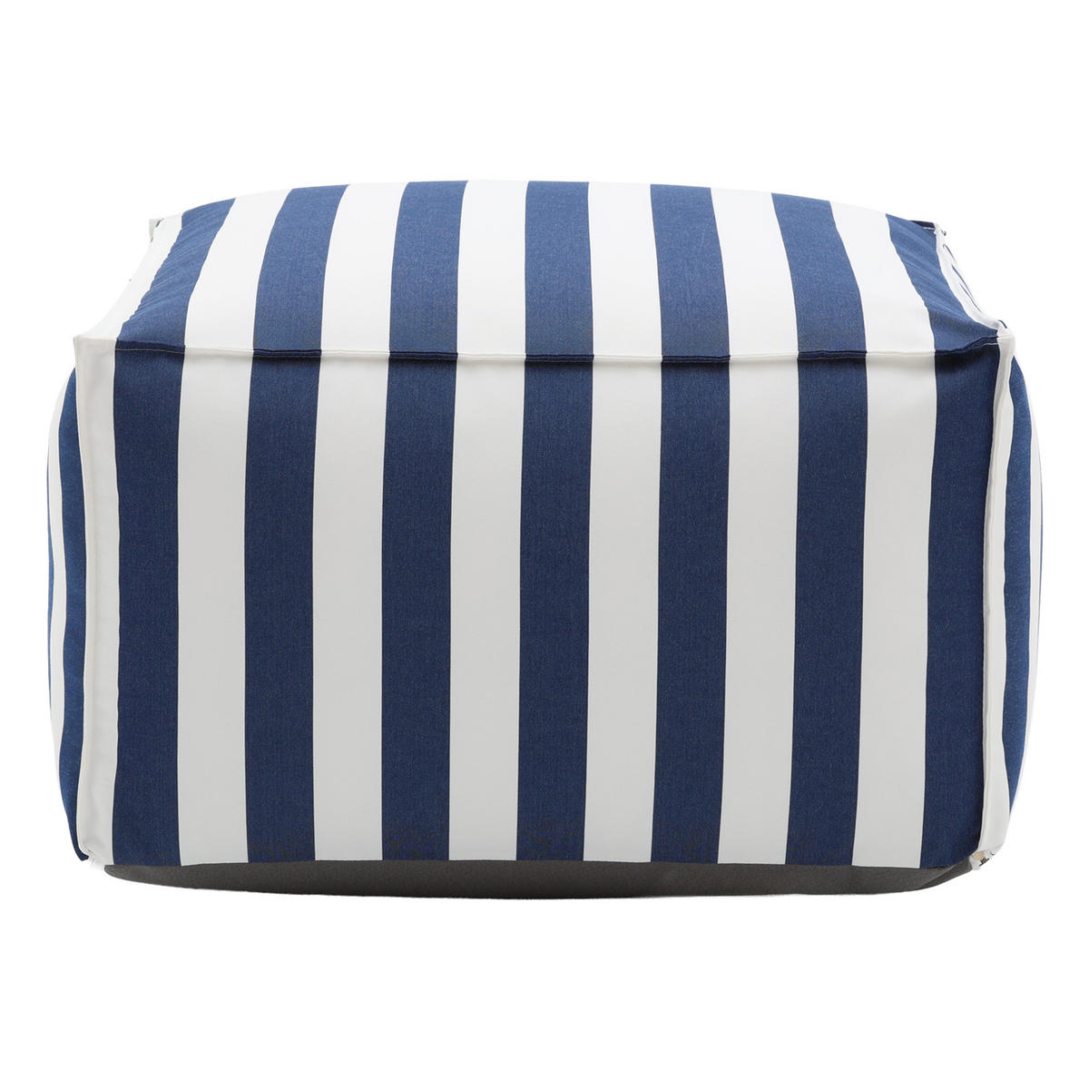 OUTDOOR Pouf Sitzsack SOFT für Garten & Terrasse, Blau - Blau, Textil (70/40/70cm) - Muffo