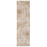 TEPPICHLÄUFER Ludlow Galaxy Beige - Beige, Textil (71/239cm) - Kukoon Rugs