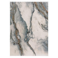 TEPPICH Flachgewebe HAVEN Blau 120 x 170 cm - Blau, Textil (120/170cm) - Novatrend