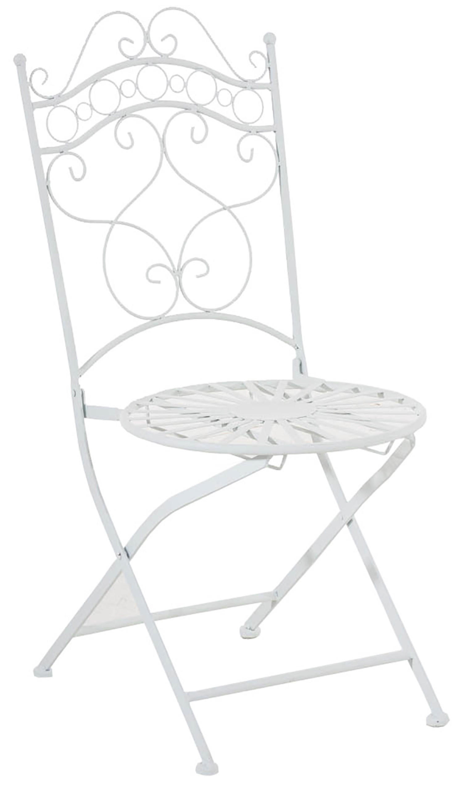 SITZGRUPPE Indi weiß - Weiß, Metall - TPFGarden