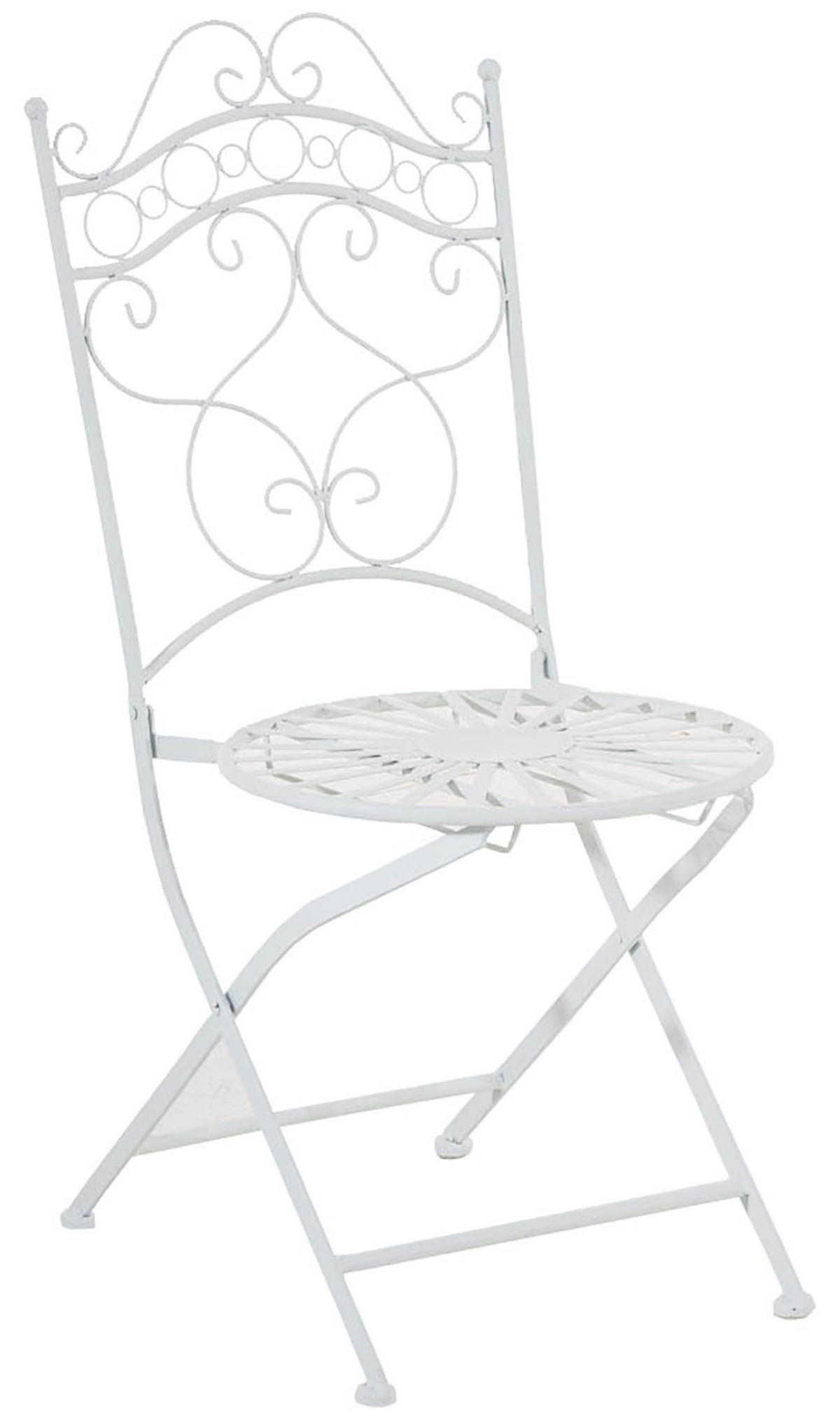 SITZGRUPPE Indi weiß - Weiß, Metall - TPFGarden