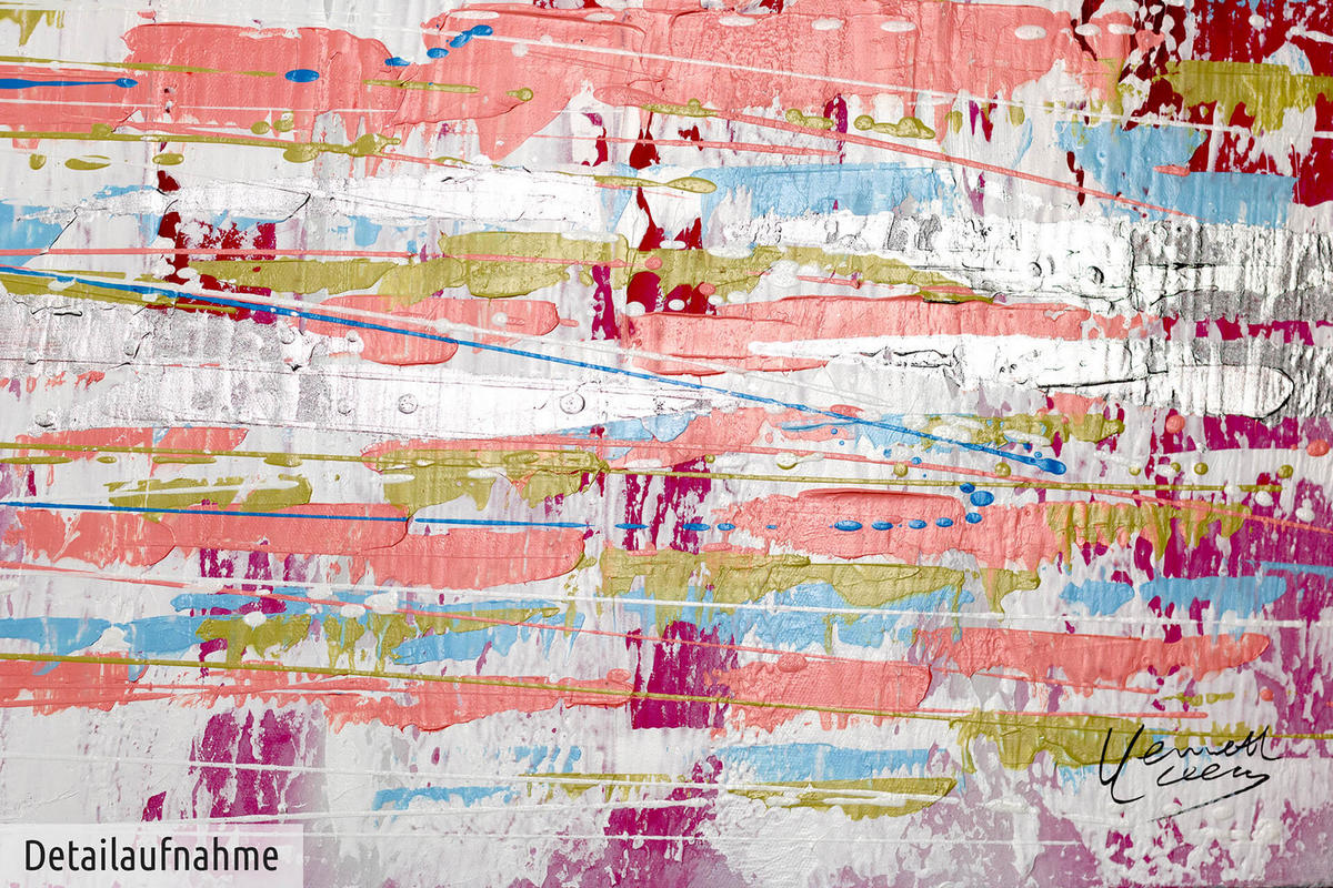 LEINWANDBILD 3-TEILIG Bunt 150/50 cm - Multicolor, Textil (150/50cm)