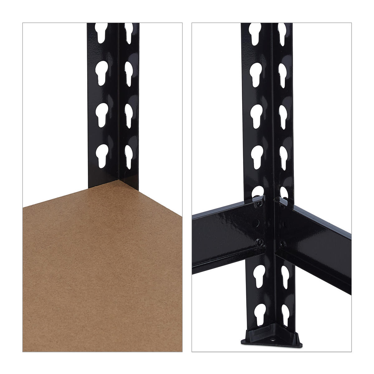 WERKBANK - Multicolor, Holzwerkstoff/Metall (150/92/60cm) - Relaxdays