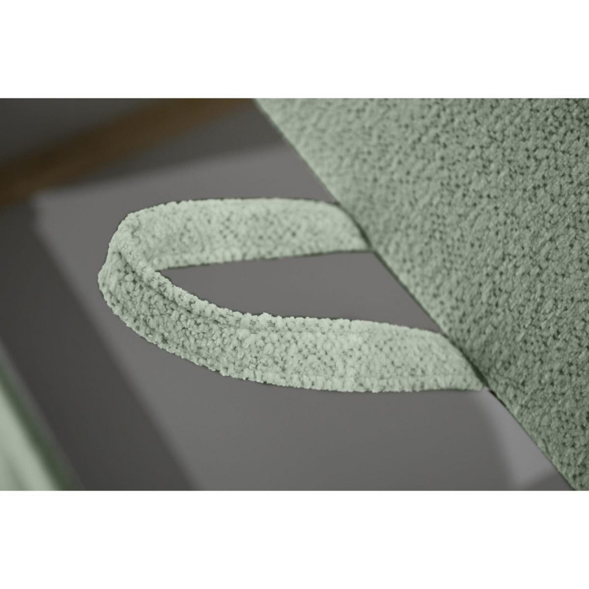 POLSTERBETT Topiq I 164/203/103 grün, Bouclé-Stoff - Grün, Holzwerkstoff (160/200cm) - Beautysofa