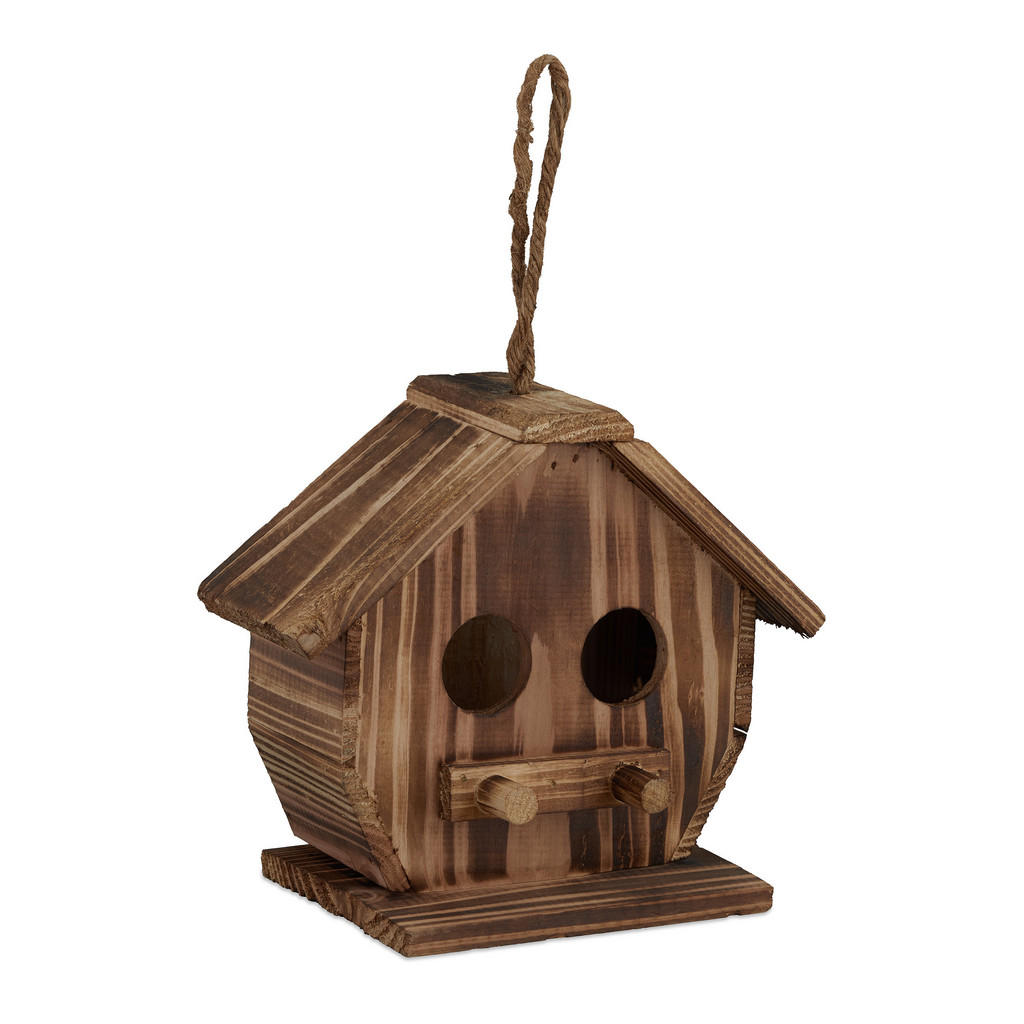 CĂSUȚĂ natur lemn ars 28,5 cm