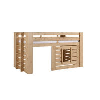 HOCHBETT Katha 215x115x97 aus Massivholz in Kiefer - Kieferfarben, Holz (90/200cm) - 58aufmkessel