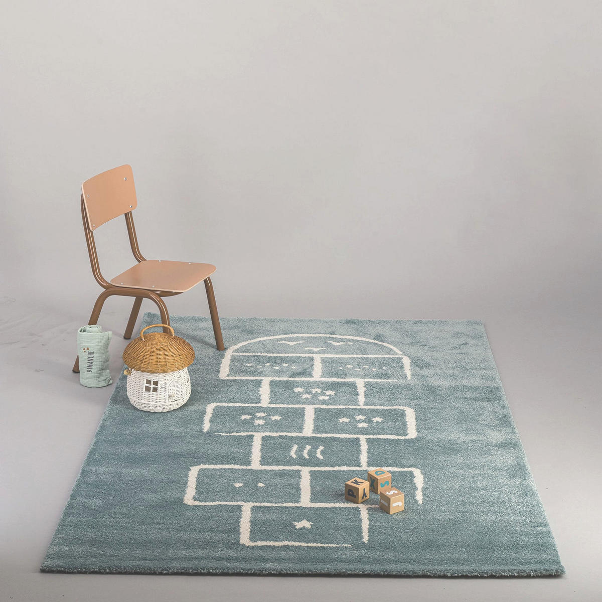 KINDERTEPPICH blau - Blau, Textil (80/150cm) - AFK Living