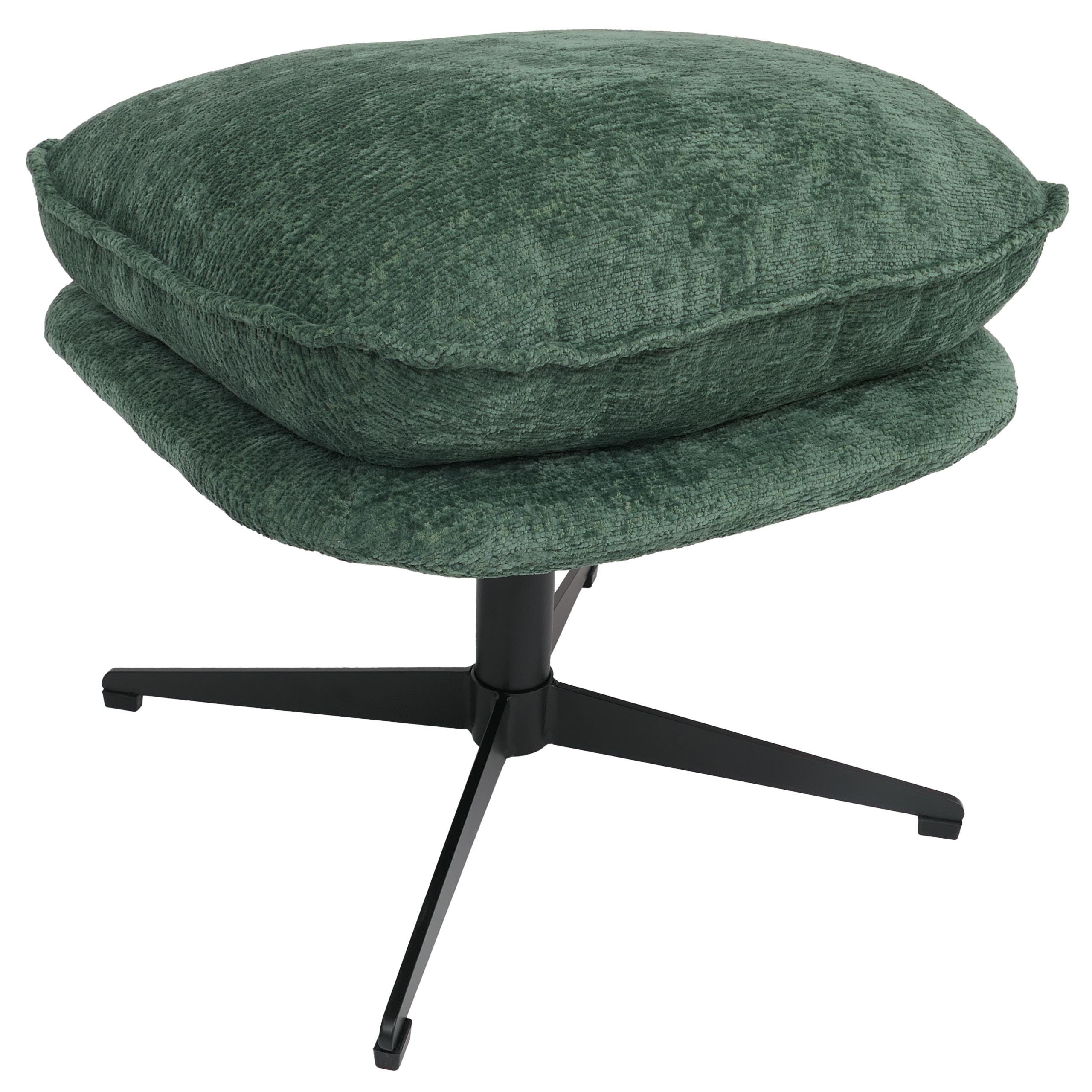 STOLEK S POLSTROVÁNÍM Zelený - zelená barva, textil (52/46/46cm) - MCW