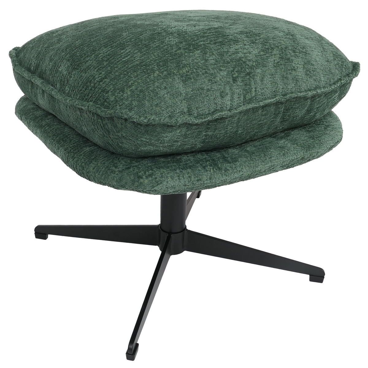 STOLEK S POLSTROVÁNÍM Zelený - zelená barva, textil (52/46/46cm) - MCW