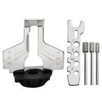 SCHLEIFGERÄT – 5-teiliges Set, inklusive Polierzubehör, Bohrmaschinenadapter und Zubehör für Rotationswerkzeuge - Schwarz, Metall (4/6/6.6cm) - DCA