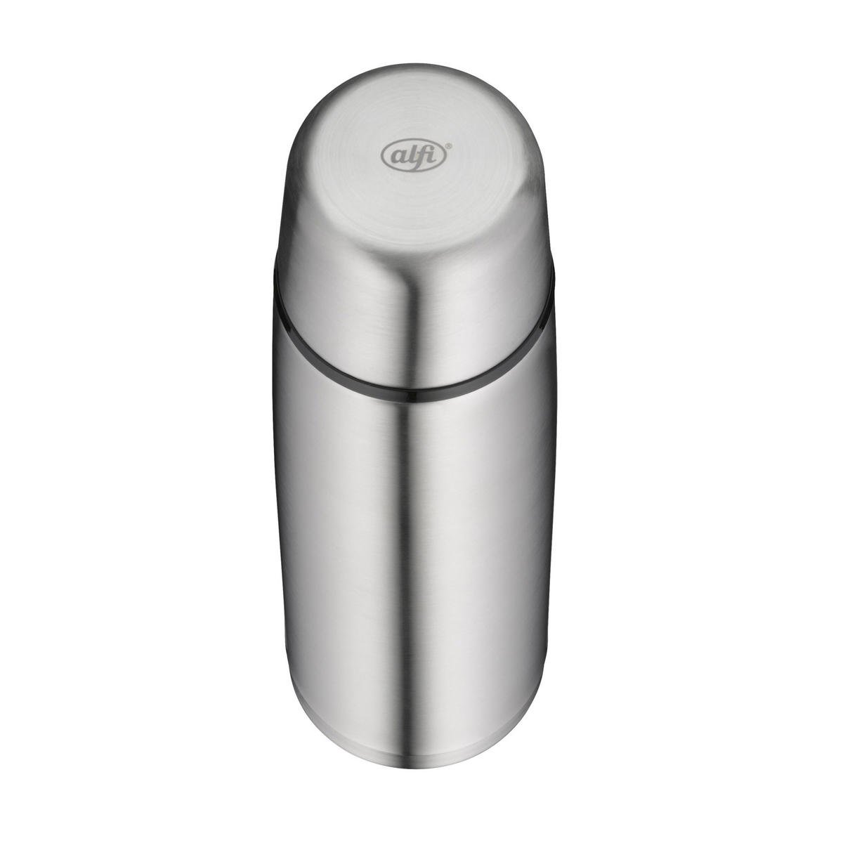 ISOLIERFLASCHE Isotherm Perfect automatic, Edelstahl, Stainless Steel Mat, 1 L - Silberfarben, Metall (1L) - Alfi