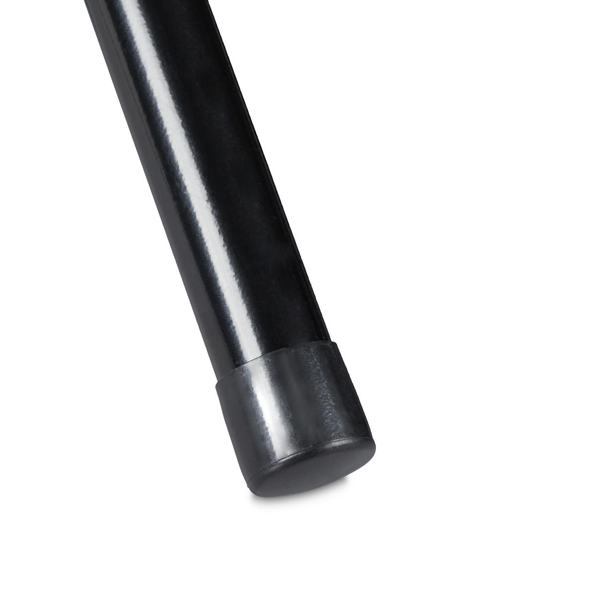 KLAPPHOCKER - Schwarz, Textil/Metall (29/39/35cm) - Relaxdays