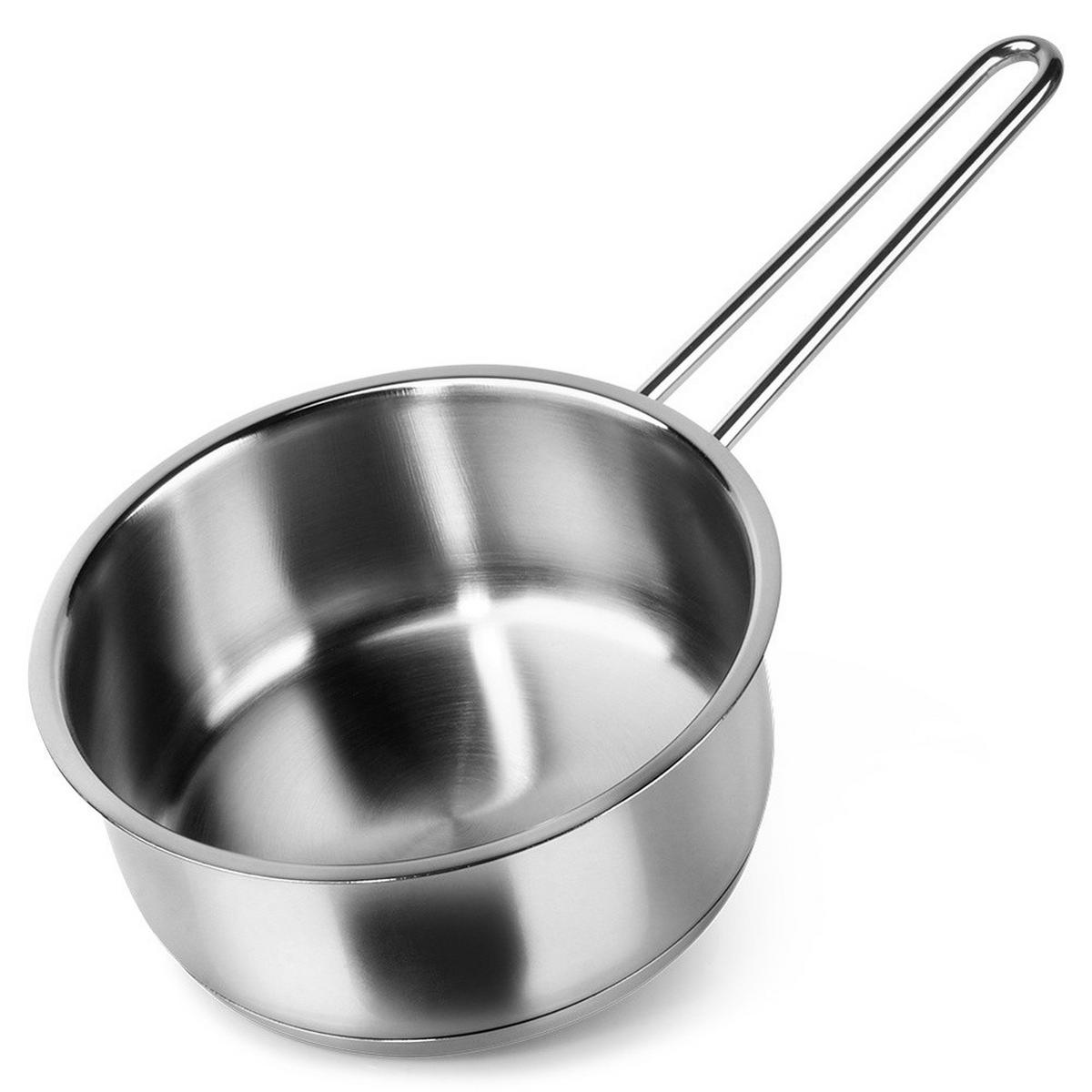 STIELKASSEROLLE Anett silber - Silberfarben, Metall (16cm) - Orion 