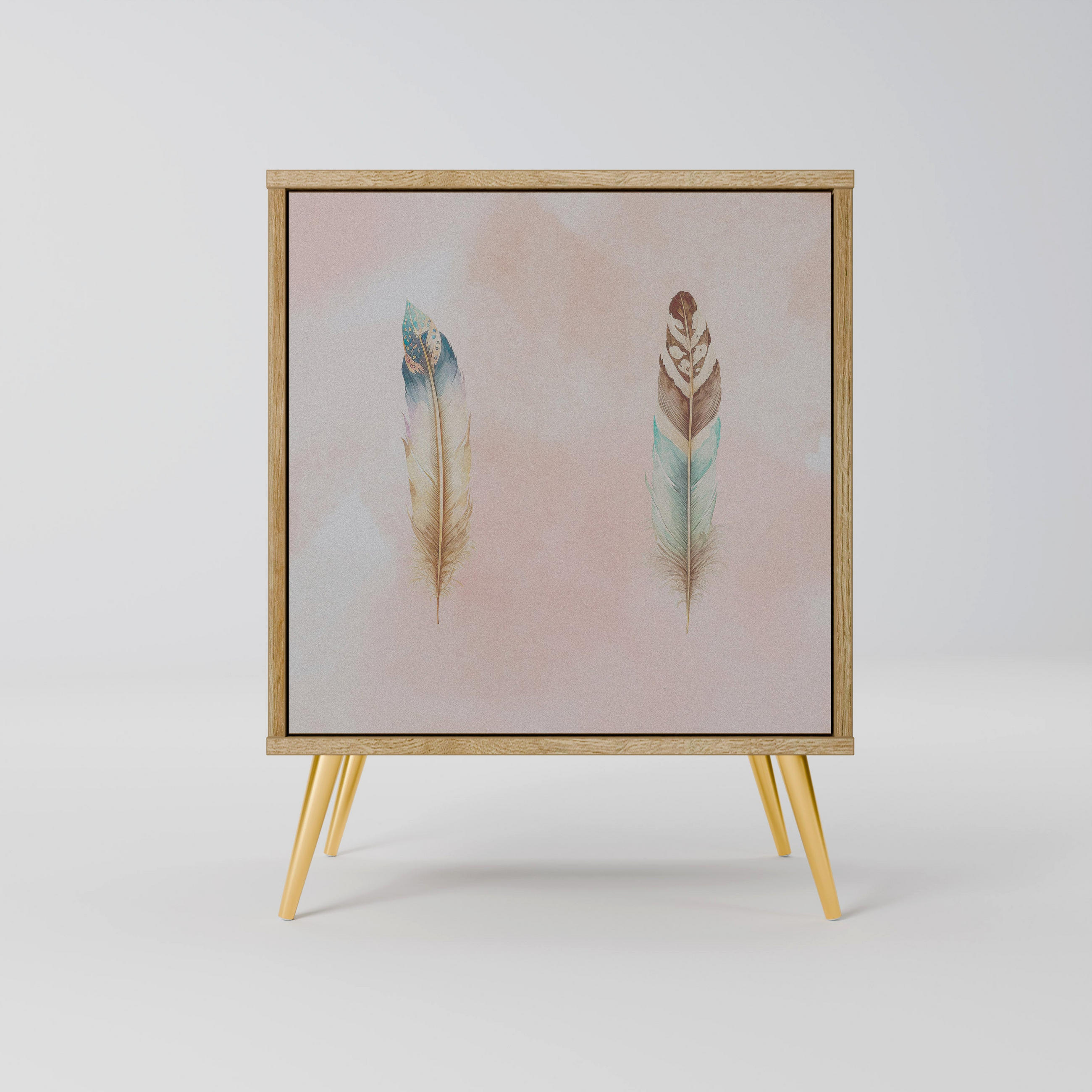 SpaceRebels Sideboard Eiche 57.5x75.5x42 cm