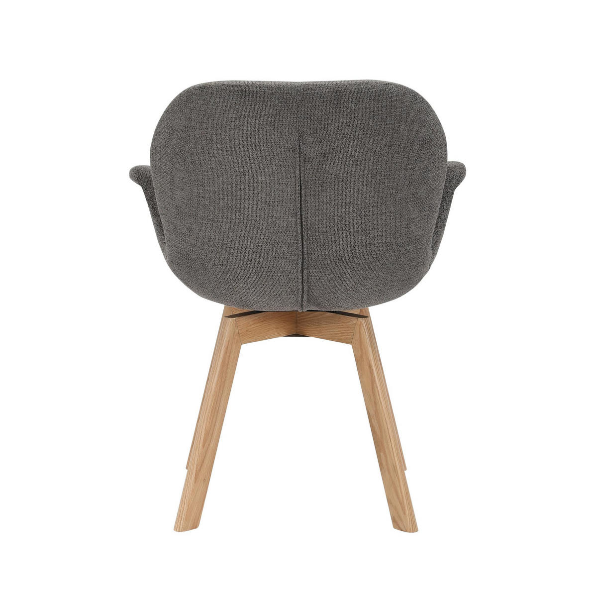 ESSZIMMERSTUHL Jesse Grau 61/59/85 cm 2-er Set - Grau, Textil (59/85/61cm) - Starfurn