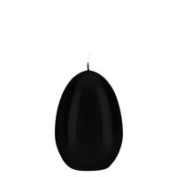 EIKERZEN Klarlack Schwarz 120 x Ø 80 mm, 6 Stück - Schwarz, Paraffin (8/12/12cm) - Kopschitz Kerzen