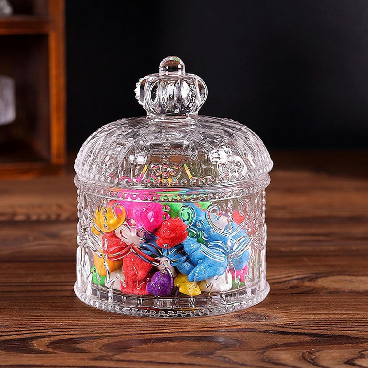 BONBONGLAS 2-teiliges Set Glas Transparent 300ml - Transparent, Glas (5/5/5cm)