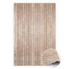 VINYL TEPPICH 150x225 cm Gestreiftes Brett - Braun, Kunststoff (150/225cm) - TULUP