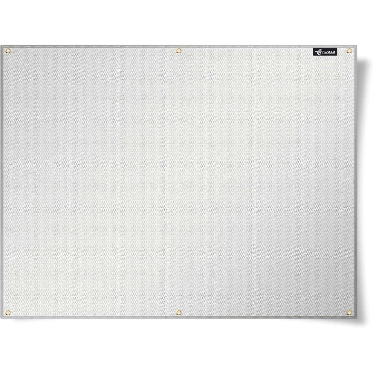 HITZESCHUTZMATTE 50 x 76 cm - Weiß, Metall (50.8/0.1/76.2cm)