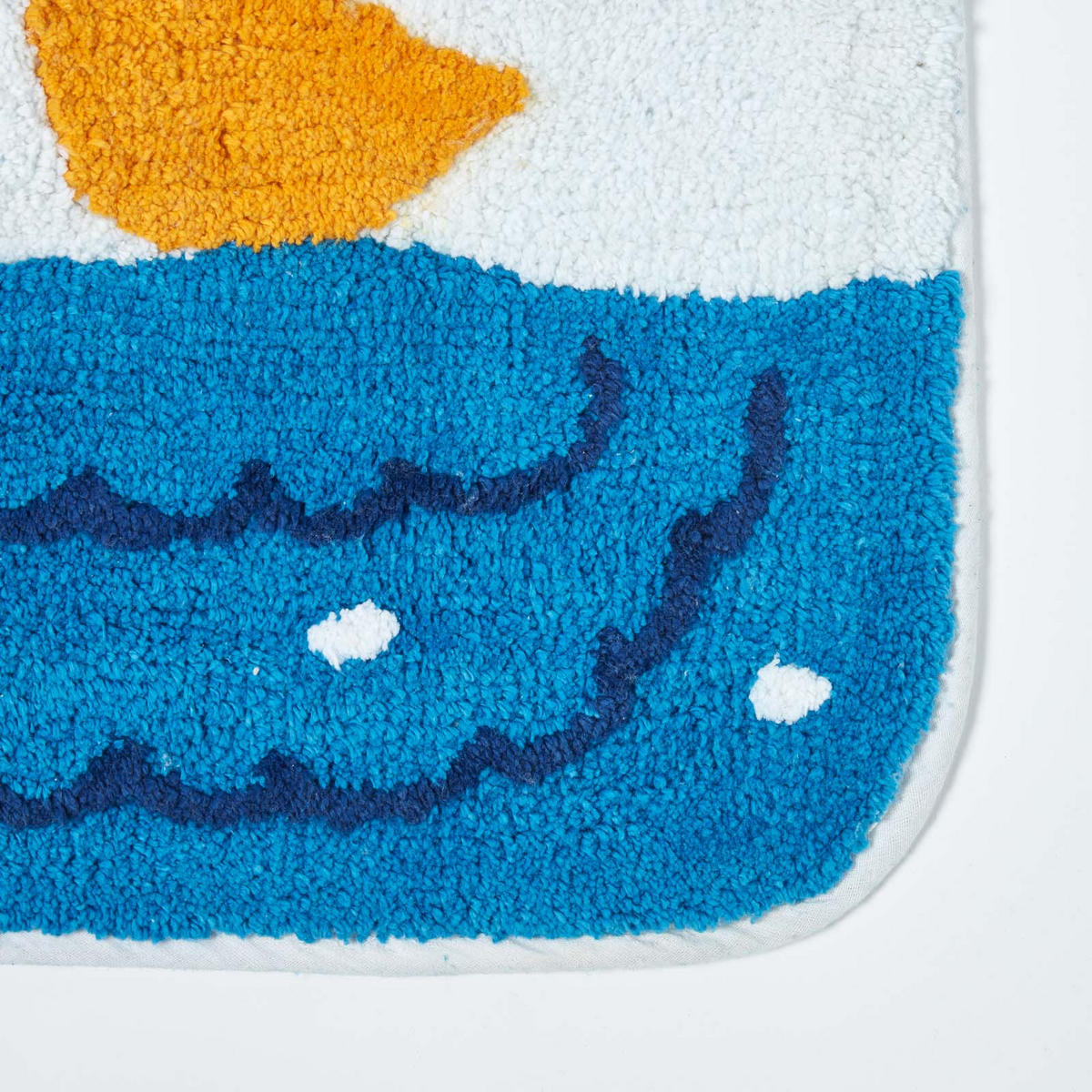 BADLÄUFER Ententeich 50/125 cm, Baumwolle - Multicolor, Textil (50/125cm) - Homescapes