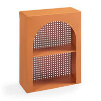 WANDREGAL Jäller I. - Orange, Metall (30/40/13cm) - [en.casa]
