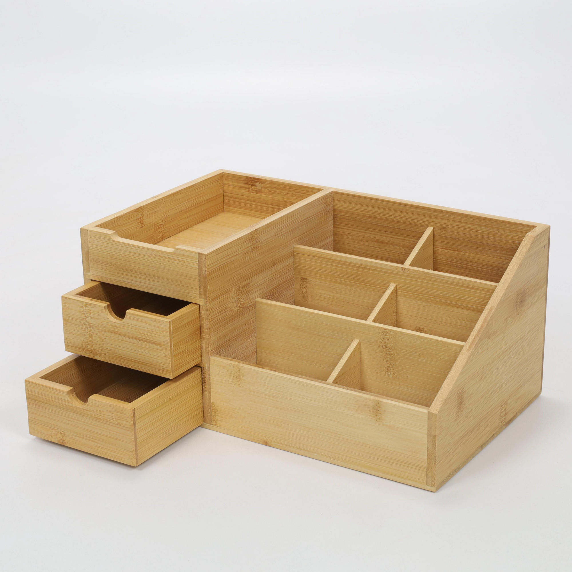 ORGANIZER Bambus Sola - Braun, Naturmaterialien (20/15.4/33cm) - BOXIMO