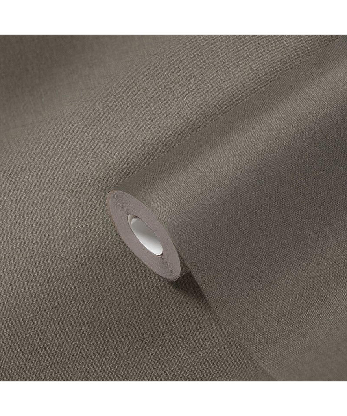VLIESTAPETE Grau 53/1005 cm - Braun, Textil (53/1cm) - KUNSTLOFT