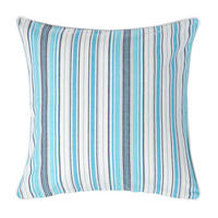 KISSENHÜLLE New England 60/60 cm - Blau, Textil (60/60cm) - Homescapes