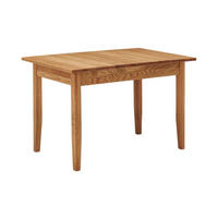 ESSTISCH Darla im modernen Landhausstil 120 x 75 x 76 Küchentisch Holz massiv Wildeiche geölt - Wildeiche, Holz (120/75/76cm) - 58aufmkessel