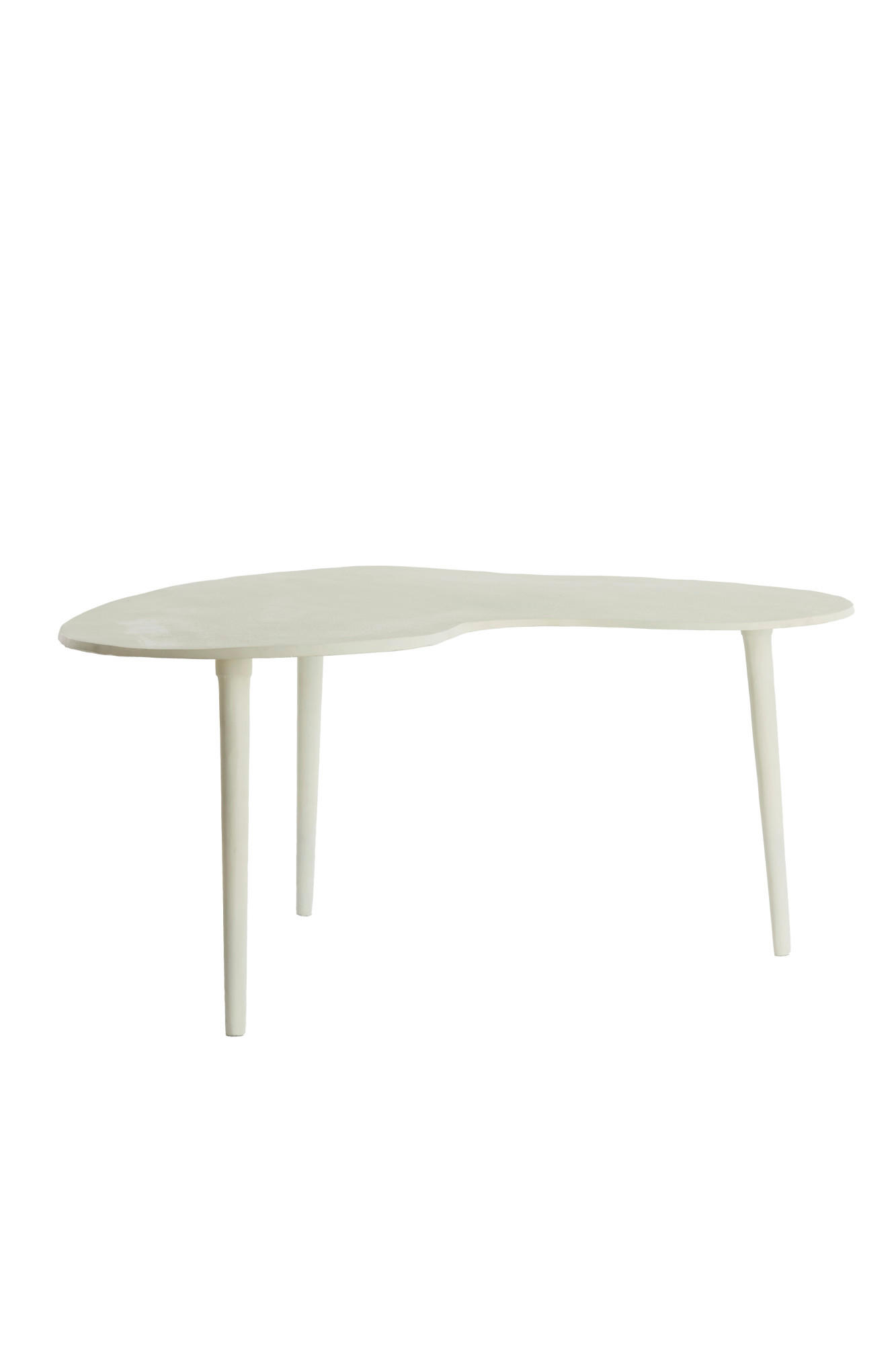 BEISTELLTISCH Linos Weiß 80/60/36 cm - Weiß, Metall (80/60/36cm) - Light & Living
