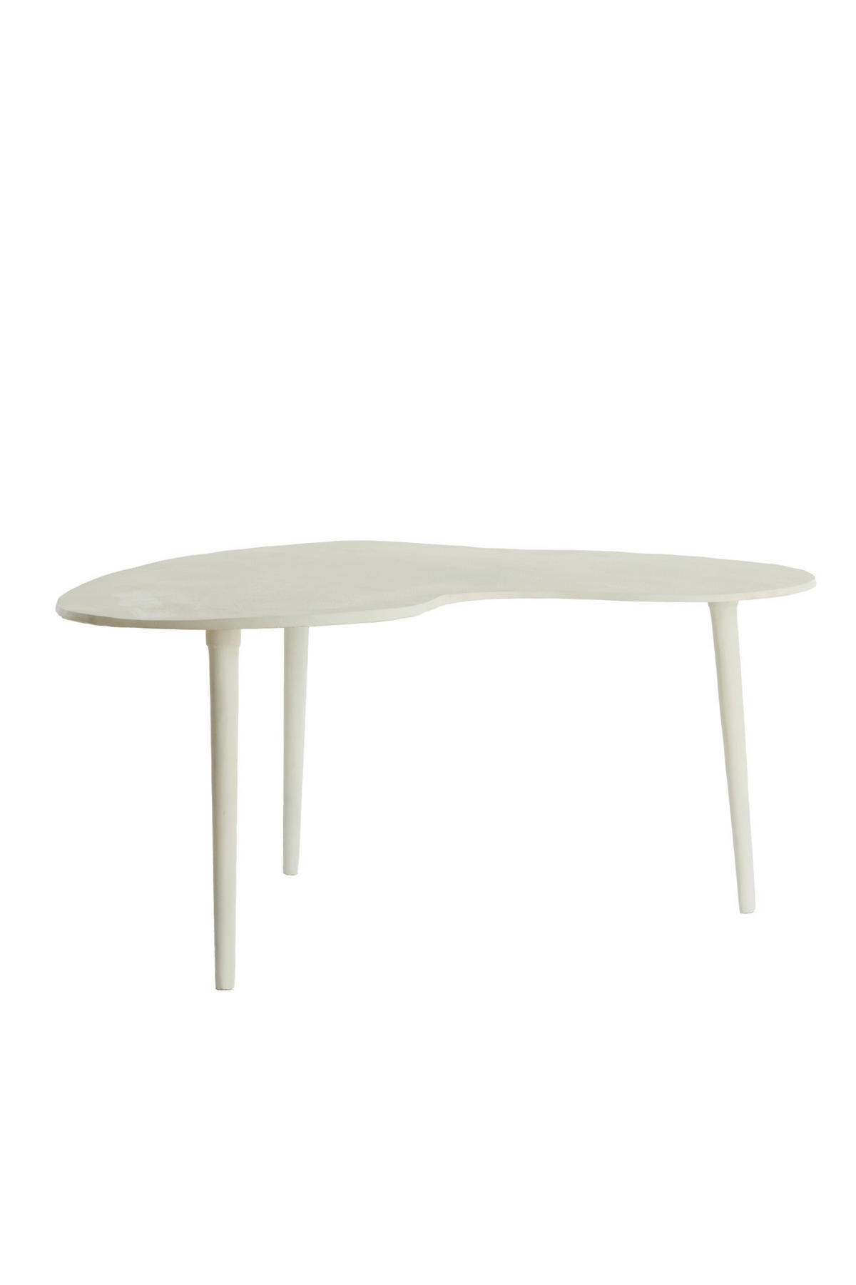 BEISTELLTISCH Linos Weiß 80/60/36 cm - Weiß, Metall (80/60/36cm) - Light & Living