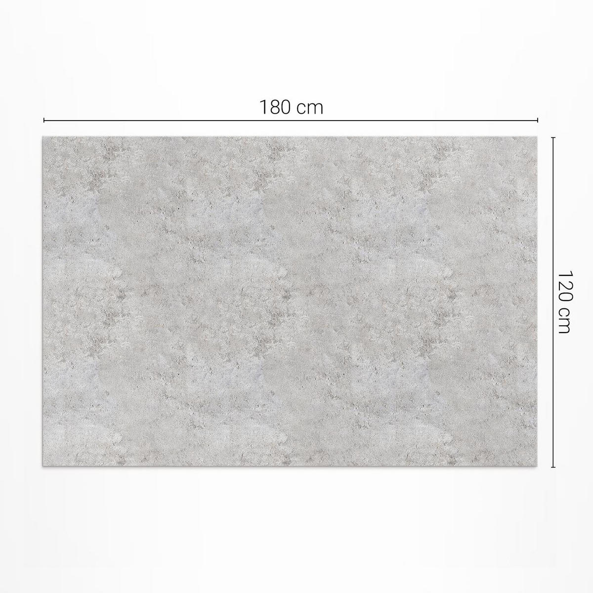 TEPPICH 120x180 cm Naturstein Betonoptik Industrial - Greige, Kunststoff (120/180cm) - Wallfluent