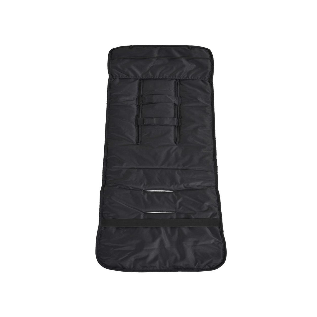 KINDERWAGEN Stroller pad Luxe schwarz Universalsitzunterlage 80 x 34 cm, für jede Jahreszeit geeignet - Schwarz, Textil (34/2/80cm) - Cangaroo