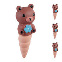 4XTONKEGEL - Multicolor, Keramik (6/16.5/5.5cm) - Relaxdays