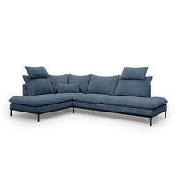 ECKSOFA Leafy Multicolor 293 cm - Multicolor, Textil (293/90/198cm) - Pillovely