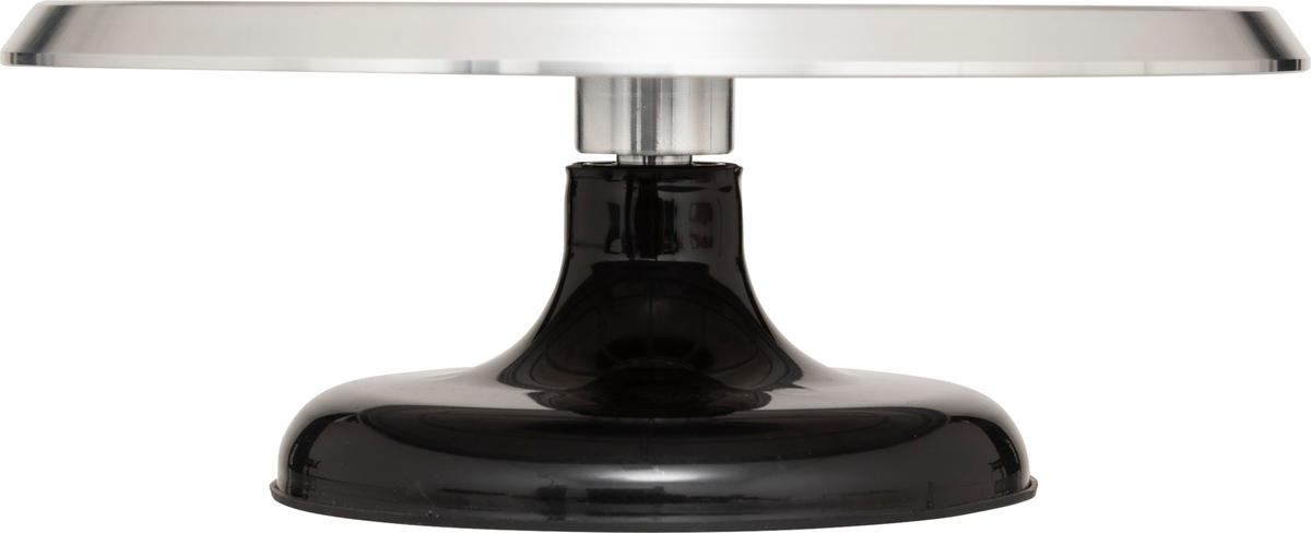TORTENSTÄNDER Easy Silbern 31/31/11,7 cm - Silberfarben, Metall (31/11.7cm) - Secret de Gourmet