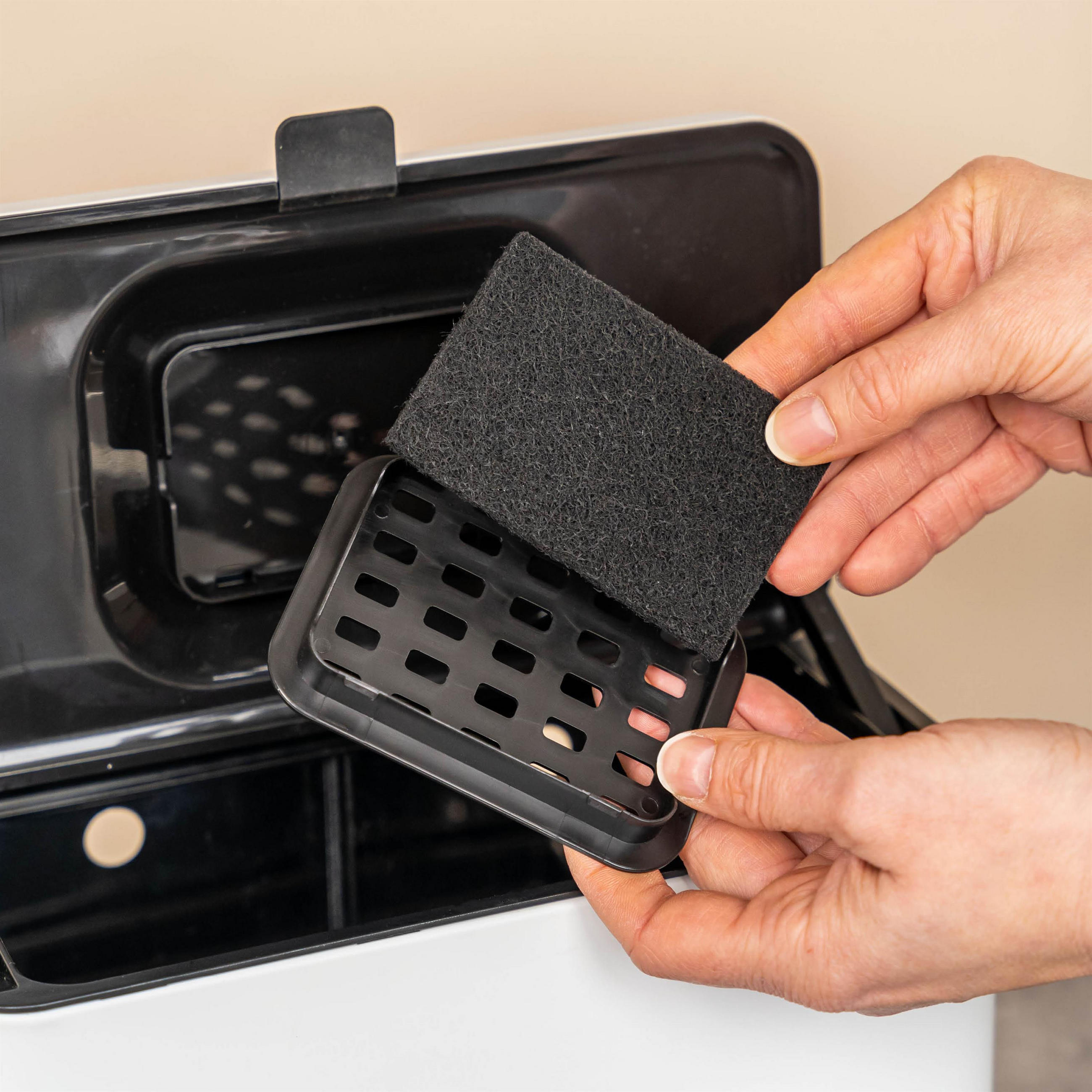 AKTIVKOHLEFILTER (10er Set) - Schwarz, Kunststoff (6/1/9cm) - eluno