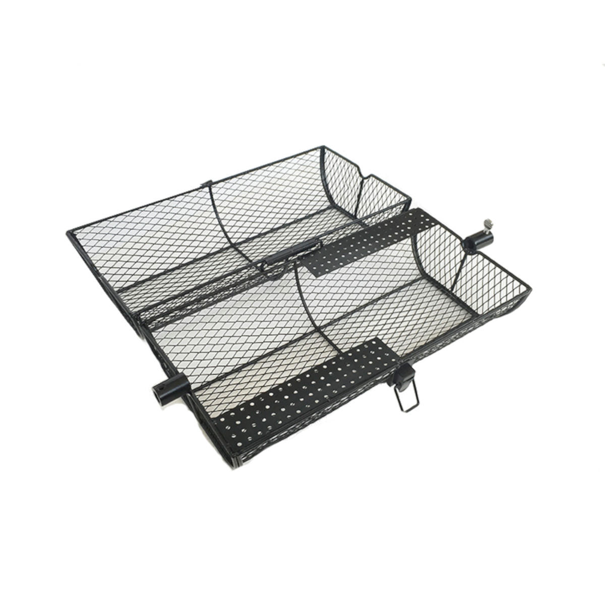 GRILLKORB für Drehspieß - Schwarz, Metall (43/15.5/18.5cm) - TAINO