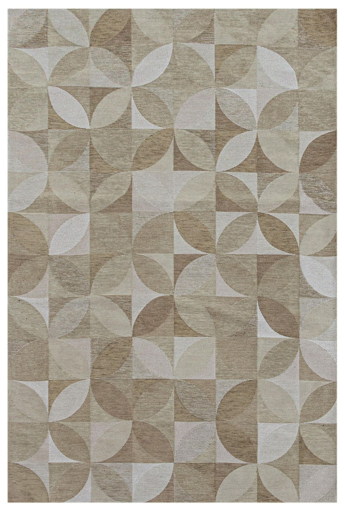 TEPPICH modern In-/Outdoor Flachgewebe ROSEBUD Beige 170x240 cm - Beige, Textil (170/240cm) - Novatrend