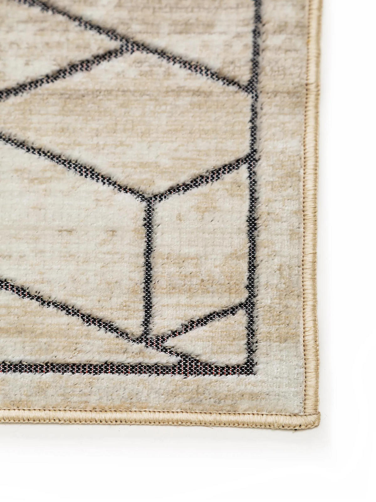 TEPPICH Daisy Cream 100x150 cm - Creme, Textil (100/150cm) - benuta