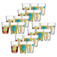 KINDERGLÄSER Monsterchen bunt 205 ml 24er Set - Multicolor, Glas (0.205L) - Ritzenhoff Breker
