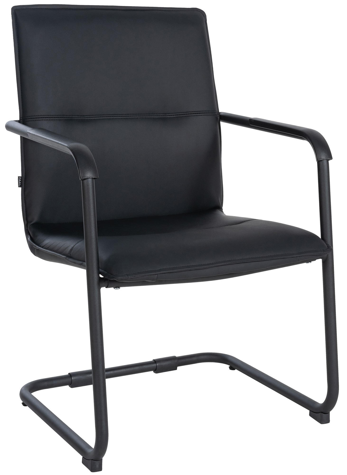 Deluke Besucherstuhl Schwarz 56x92x60 cm